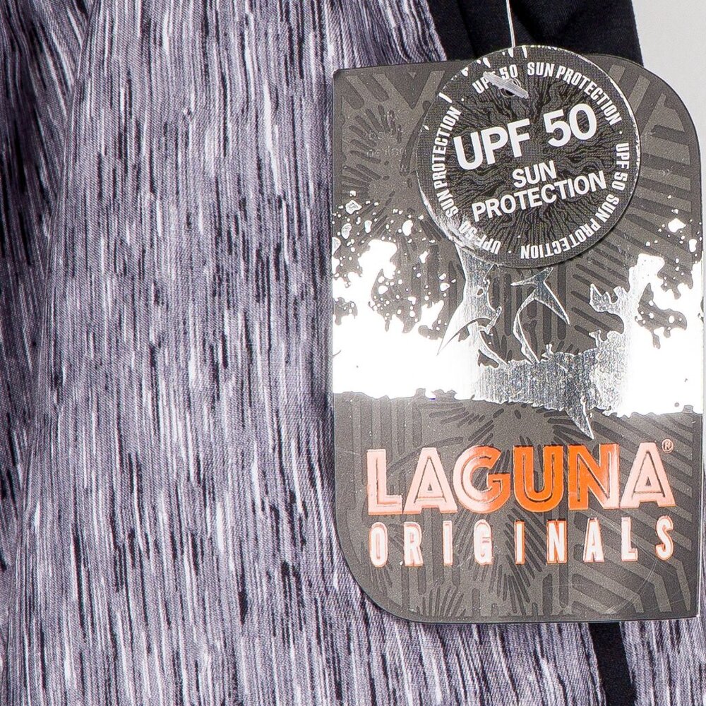 Laguna Swim Trunks XXL Mens Gray Black UPF50 Quick Drying Shorts Resort Cruise - Picture 3 of 5